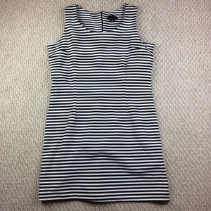 NWOT Black & White stripe sleeveless dress